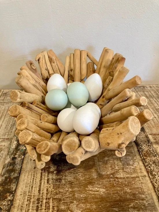 Rustic Driftwood Decorative Bowl - Picture 16 of 16